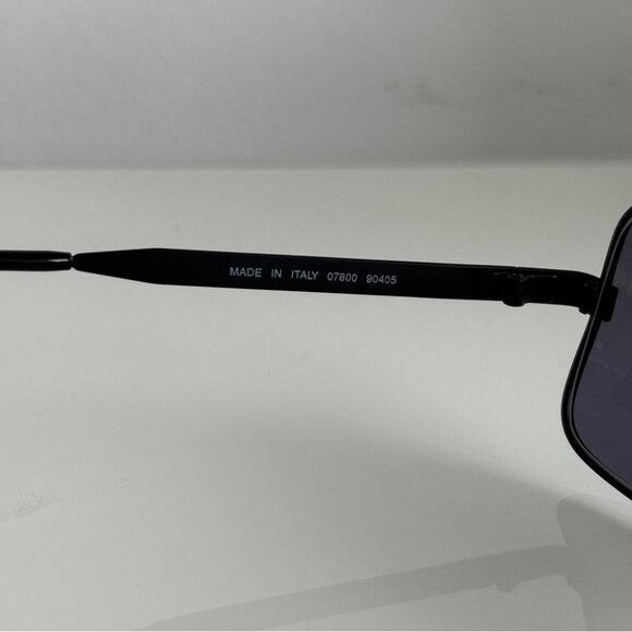 Chanel Unisex Vintage Matte Black Sunglasses - Picture 10 of 12